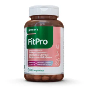 FitPro . Mix Colágeno + Levedo de Cerveja + Cacau + Ácido Hialurônico + Vitaminas + Minerais