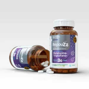 RepouZz . Melatonina + Triptofano + Vitamina B6 + Zinco
