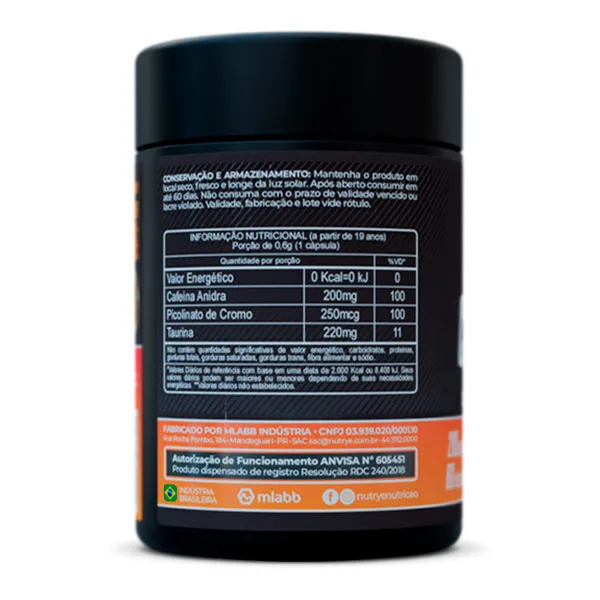 Combo Força Max: Creatina PURA (Monohidratada 300g) + Burst Caffein (Cafeína + Cromo + Taurina) - Imagem 3
