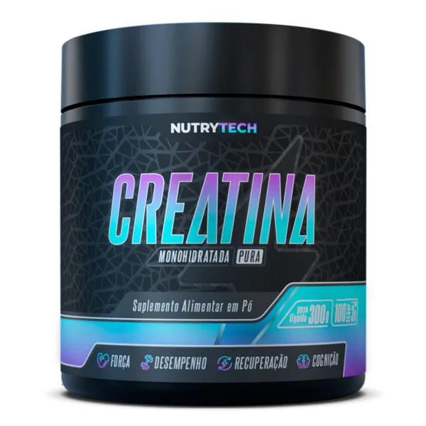 Combo Força Max: Creatina PURA (Monohidratada 300g) + Burst Caffein (Cafeína + Cromo + Taurina) - Imagem 2