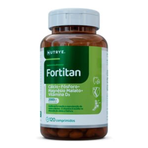 Fortitan . Cálcio + Fósforo + Magnésio Malato + Vitamina D3 . 120 comprimidos