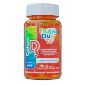 Cálcio + Vitamina D3 . Gummy KIDS . NutryDuniTê . 30 Gomas
