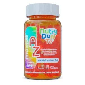 MultiVit AZ . Suplemento Multivitamínico de A a Z . Gummy KIDS . NutryDuniTê . 30 Gomas