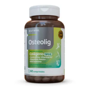 Osteolig . Colágeno Tipo II + Condroitina + Glucosamina + K2 + Malato Mg. 60 comprimidos