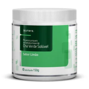 Suplemento de Chá Verde Solúvel . Pó para preparo de bebida sabor limão